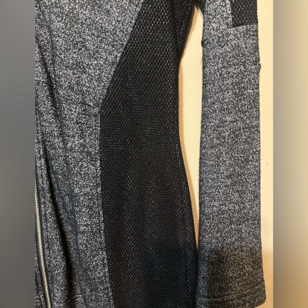 TONIA DEBELLIS Tunic Length Athletic Full Zip Jacket - Picture 6 of 11